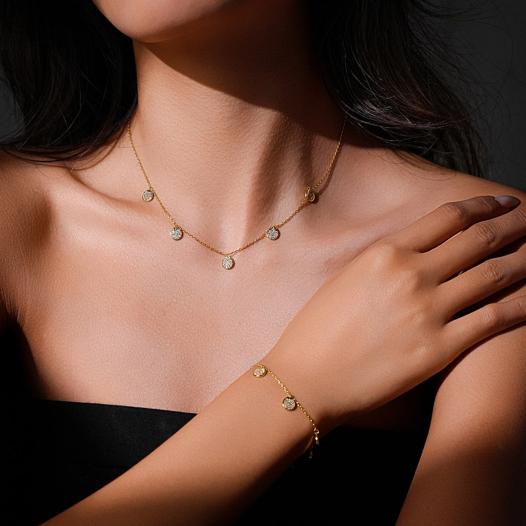 Luna Drops Necklace