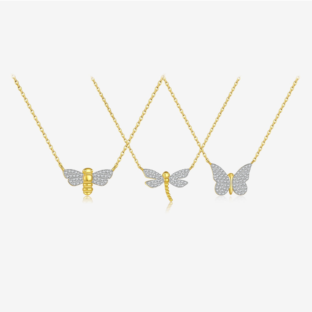 Golden Bloom (Bee Pendant)