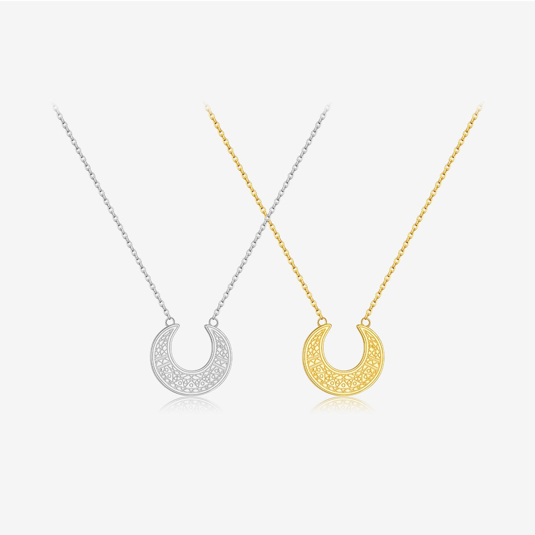 Desert Crescent Necklace