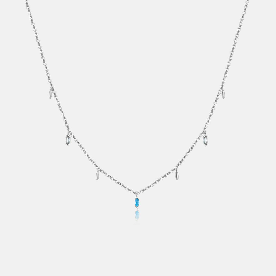 Raindrop Charm Necklace