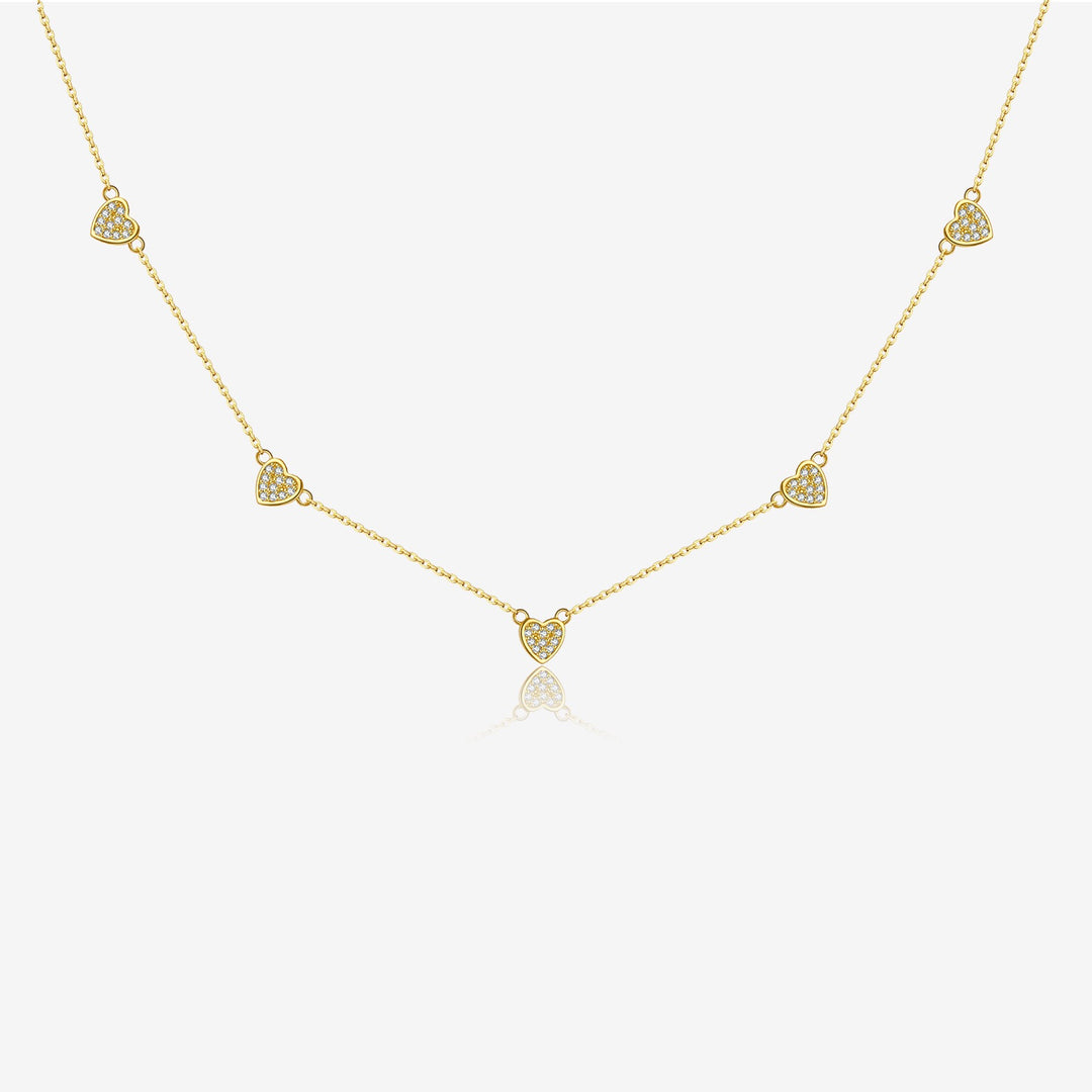 Starlit Hearts Necklace