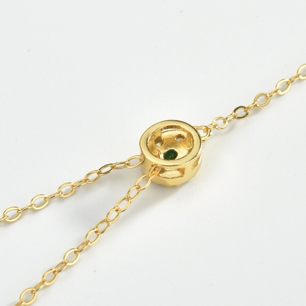 Emerald Drop Lariat
