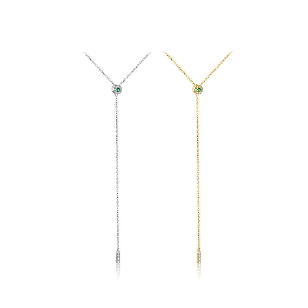 Emerald Drop Lariat