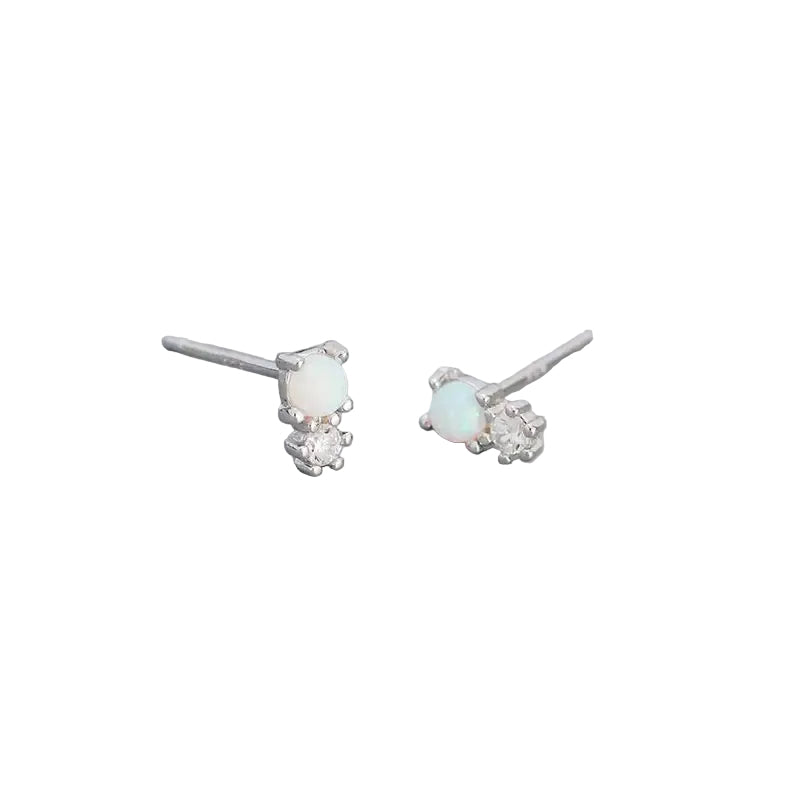 Aurora Opal Studs