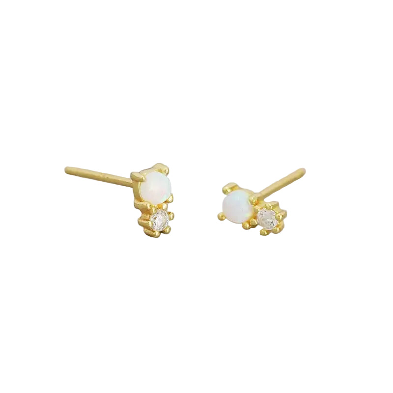 Aurora Opal Studs